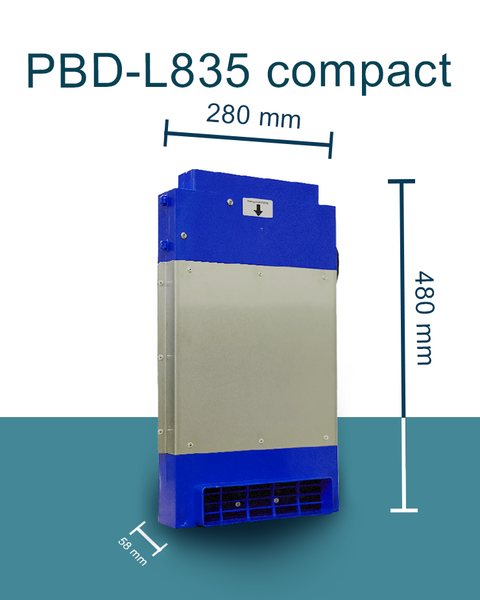 DOMINO plasmafilter PBD-L835 compact
